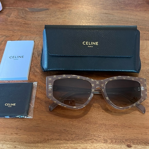 Celine cat eye monogram sunglasses - Picture 2 of 10